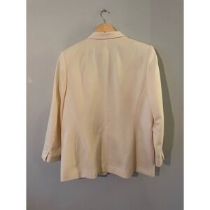Pendleton 100% Virgin Wool Cream Blazer Womens 16